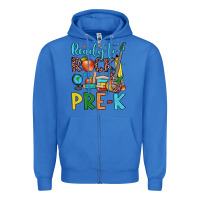 True Royal ready to rock pre k Zipper Hoodie - JahusDesignShop