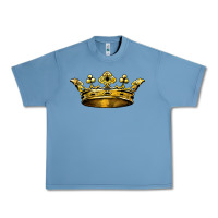 Pebble Blue crown Urban Heavy Tee - BarkalooDesign