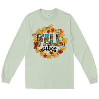 Matcha fall vibes Long Sleeve Tee - CowhideDigitalArt
