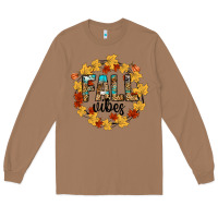 Toasted Coconut fall vibes Long Sleeve Tee - CowhideDigitalArt