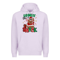 Lilac lookin' like a snack christmas character Premium Hoodie - MaliasSmallBusiness