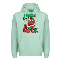 Seafoam lookin' like a snack christmas character Premium Hoodie - MaliasSmallBusiness