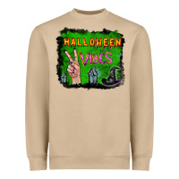 Mushroom Watercolor Halloween Vibes Heavyweight Sweatshirt - RanaPortraitStore