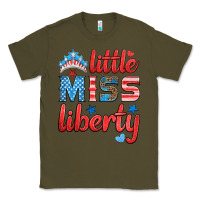 Army Green little miss liberty Classic Tee - HRA Design Shop