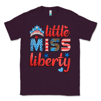 Plum little miss liberty Classic Tee - HRA Design Shop