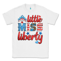 White little miss liberty Classic Tee - HRA Design Shop