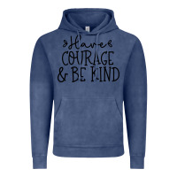 Vintage Denim be kind Vintage Hoodie - Unal Design