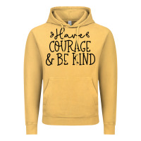 Vintage Mustard be kind Vintage Hoodie - Unal Design