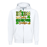 White irish today hungover tomorrow Zipper Hoodie - Artiststas