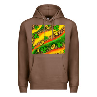 Chestnut st patricks coin and shamrock Premium Hoodie - AdoDesignShop