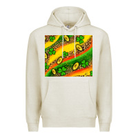 Oatmeal Heather st patricks coin and shamrock Premium Hoodie - AdoDesignShop