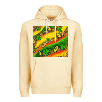 Pina Colada st patricks coin and shamrock Premium Hoodie - AdoDesignShop
