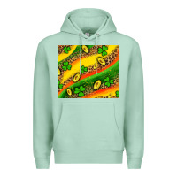 Seafoam st patricks coin and shamrock Premium Hoodie - AdoDesignShop