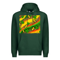 Sports Green st patricks coin and shamrock Premium Hoodie - AdoDesignShop