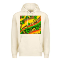 Tofu st patricks coin and shamrock Premium Hoodie - AdoDesignShop