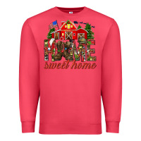 Cardinal Army Christmas home sweet home Premium Sweatshirt - NancyCooperArtShop