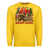Lemon Army Christmas home sweet home Premium Sweatshirt - NancyCooperArtShop