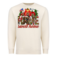 Sandshell Army Christmas home sweet home Premium Sweatshirt - NancyCooperArtShop