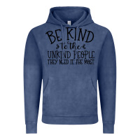 Vintage Denim be kind Vintage Hoodie - Unal Design