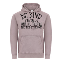Vintage Zinc be kind Vintage Hoodie - Unal Design