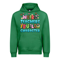 Emerald weird teachers build character Urban Hoodie - Artiststas