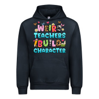 Navy weird teachers build character Urban Hoodie - Artiststas