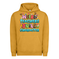 Pigment Peanut Butter weird teachers build character Urban Hoodie - Artiststas