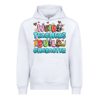 White weird teachers build character Urban Hoodie - Artiststas