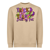 Trick Or Treat Smell My Feet Heavyweight Sweatshirt | Teevron