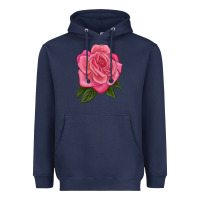 Navy queen of elegance Heavyweight Hoodie - LillyAllenDesigns