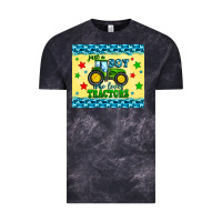 Cloud Black just a boy who loves tractors Vintage Tee - Zillion Design Studio