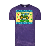 Cloud Purple just a boy who loves tractors Vintage Tee - Zillion Design Studio