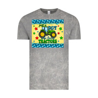Cloud Rock just a boy who loves tractors Vintage Tee - Zillion Design Studio