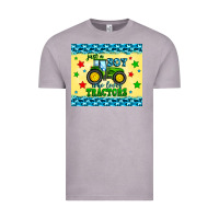 Vintage Zinc just a boy who loves tractors Vintage Tee - Zillion Design Studio