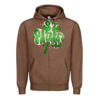 Chestnut st patricks day clover Zipper Hoodie - Artiststas
