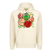 Sandshell merry christmas tree ball Premium Hoodie - MaliasSmallBusiness