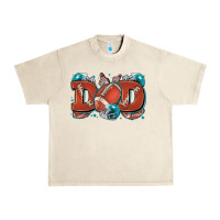 Sandshell dad American football Urban Heavy Tee - Zillion Design Studio