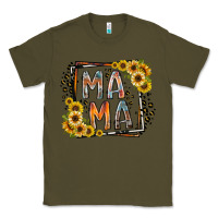 Army Green mama western Classic Tee - RacoonDesign