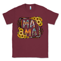 Burgundy mama western Classic Tee - RacoonDesign
