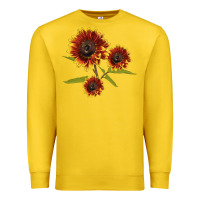 Lemon ring o fine sunflower Premium Sweatshirt - LillyAllenDesigns