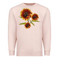 Pale Pink ring o fine sunflower Premium Sweatshirt - LillyAllenDesigns