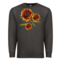 Smoke ring o fine sunflower Premium Sweatshirt - LillyAllenDesigns