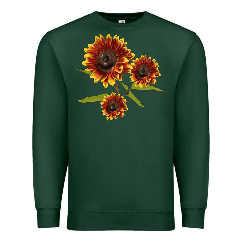 Ring O Fine Sunflower Premium Sweatshirt by LillyAllenDesigns | Teevron
