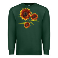 Sports Green ring o fine sunflower Premium Sweatshirt - LillyAllenDesigns