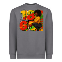 Storm 1865 Juneteenth afro woman Heavyweight Sweatshirt - RanaPortraitStore