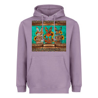 Lavender western easter bunnies Heavyweight Hoodie - Jasminsmagicworld