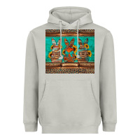 Moon Dust western easter bunnies Heavyweight Hoodie - Jasminsmagicworld