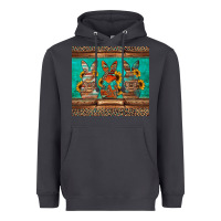 Smoke western easter bunnies Heavyweight Hoodie - Jasminsmagicworld
