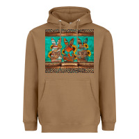 Toasted Coconut western easter bunnies Heavyweight Hoodie - Jasminsmagicworld