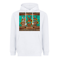 White western easter bunnies Heavyweight Hoodie - Jasminsmagicworld